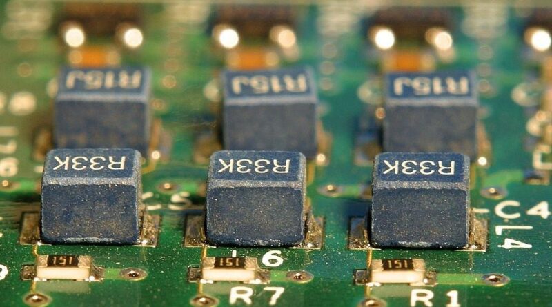 capacitors, electronics, circuit board, ic, circuit, electricity, technology, electrical engineering, components