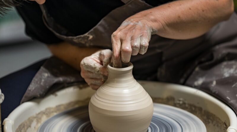 potter, pottery, vase, pot, art, craft, ceramic, hub, rotate, design, potters, to form, volume, potter, potter, pottery, pottery, pottery, pottery, pottery, pot