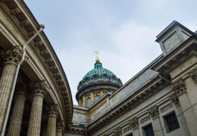 cathedral, church, building, st petersburg, russia