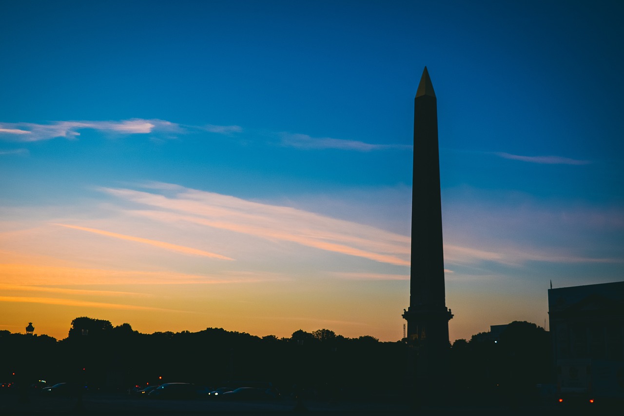 sunset, example, calm, monument, france, paris, europe, travel, nature, tourist destination, landscape, sky, world travel, peaceful