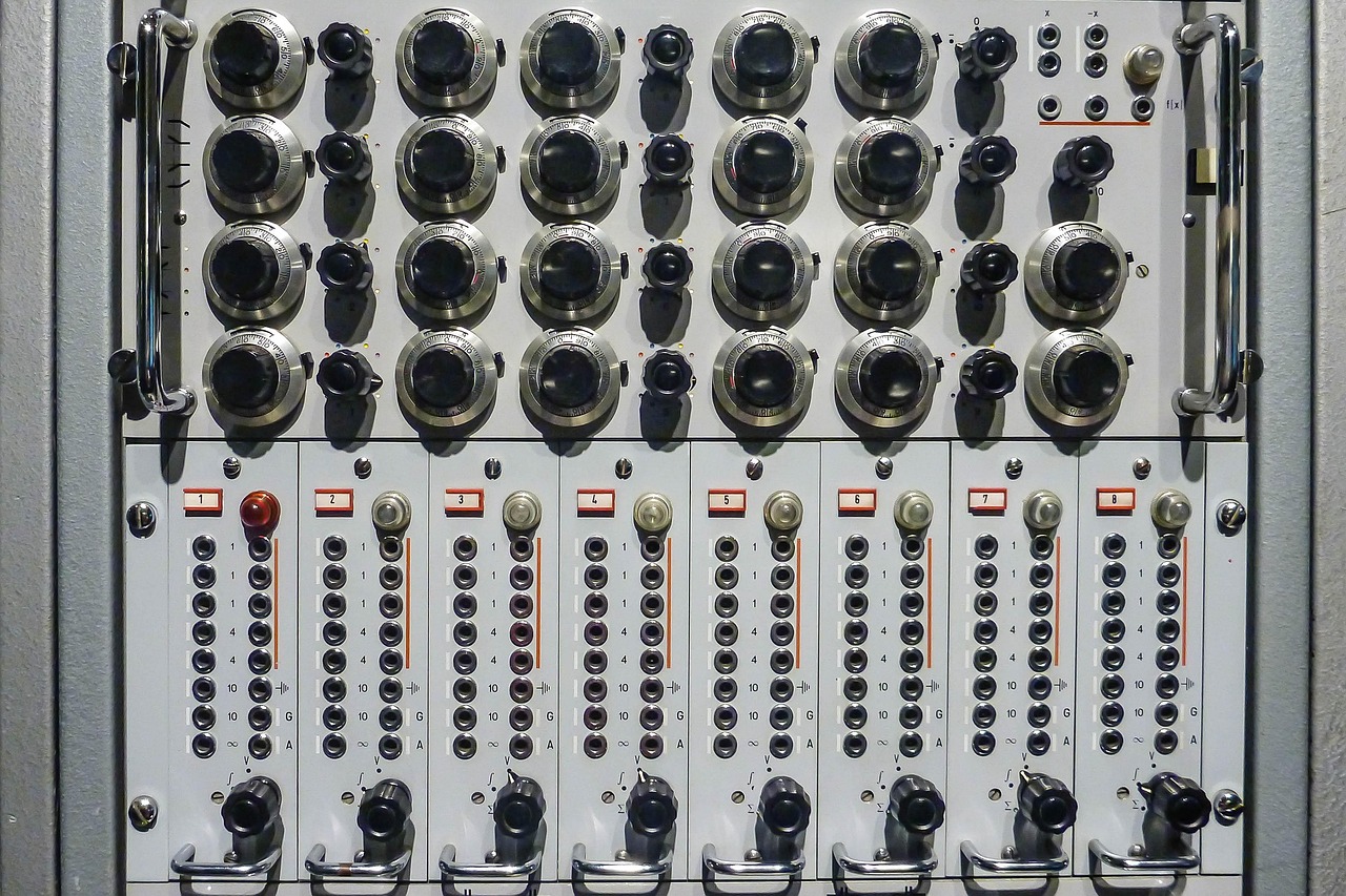 broadcast, control panel, analog, controller, rotary control, sockets, control panel, control panel, control panel, control panel, control panel
