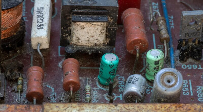 e waste, old, printed circuit board, rust, e waste, e waste, e waste, e waste, e waste