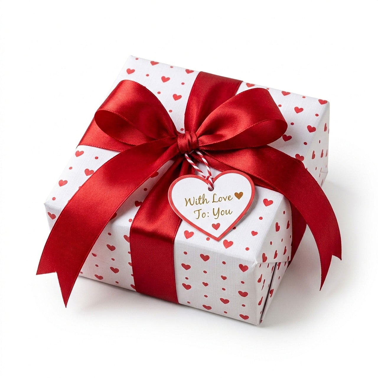 gift, red ribbon, heart, love tag, wrapping paper, romance, valentine gift, red heart, with love, label, holiday celebration, personal gift, love, friendship, delicate heart, elegant, single gift, decorative ribbon, special occasion, great joy, neat gift